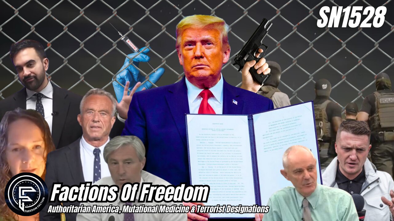 SN1528: Authoritarian America, Mutational Medicine & Terrorist Designations ⚠️