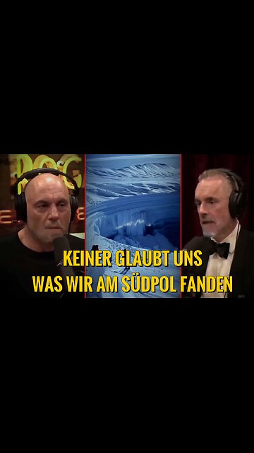 Dr. Jordan Peterson packt bei Joe Rogan aus was er wirklich Unfassbares in der Antarktis entdeckte