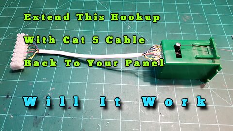 Behind The Scenes - Testing Cat 5 Cable For Model Railroad Applications
