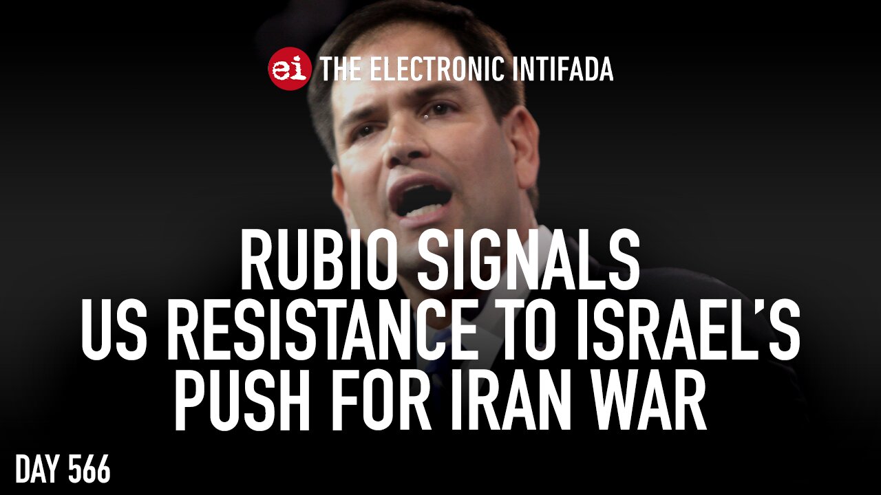 Rubio signals US resistance to Israel's push for Iran war, with Ali Abunimah