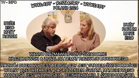 ROZWÓJ DUCHOWY JEST RELIGIĄ CZY JEST STANEM SWIADOMOSCI. WOLNY CZŁOWIEK JEST ZAGROŻENIEM ŚWIATA MATRIXOWEGO.