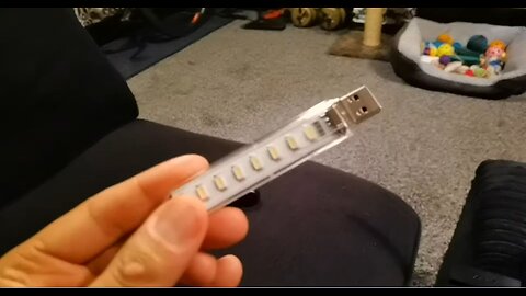 THESE USB LIGHTS ARE VERY BRIGHT WHAT A LOVELY SIGHT BRIGHTEN UP THE ROOM WITH THE 8 LED WHITE LIGHT