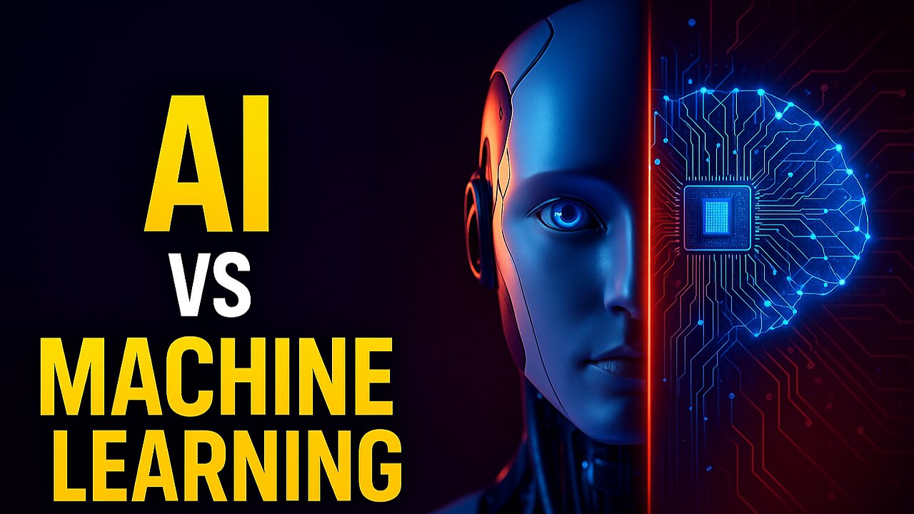 The Real Difference Between AI and Machine Learning | Explained Simply