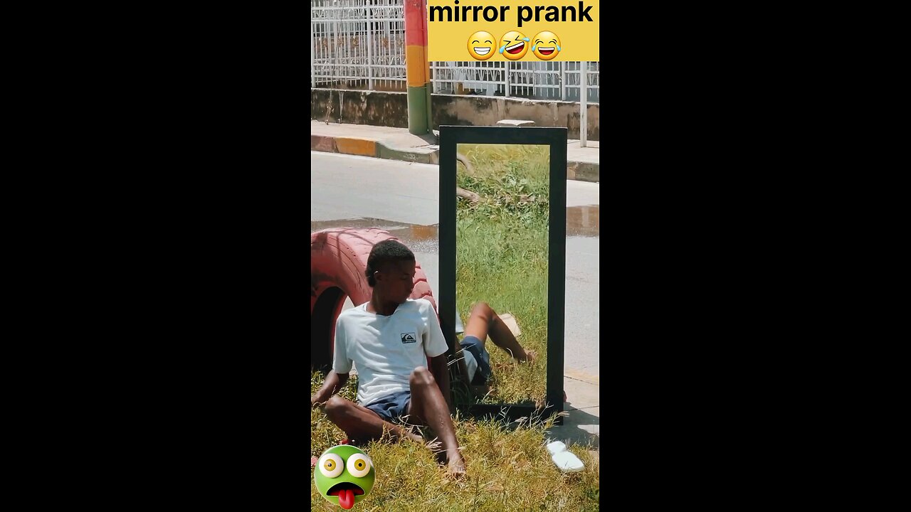mirror prank shorts