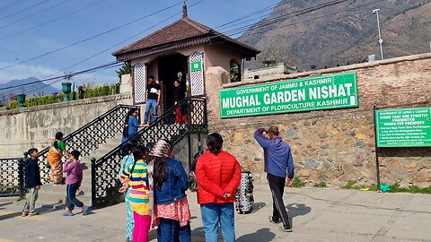 Nishat Garden Srinagar Kashmir India
