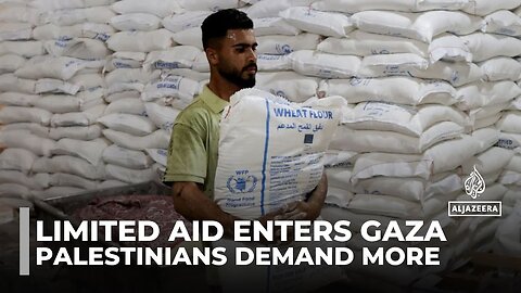 UN warns Gaza needs 500 trucks daily as first convoy arrives
