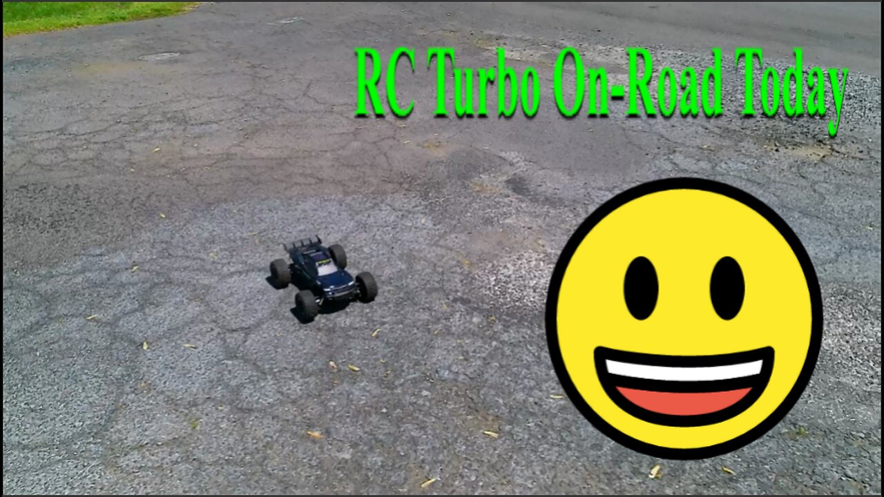 RC Turbo On Road And Went In Water Today
