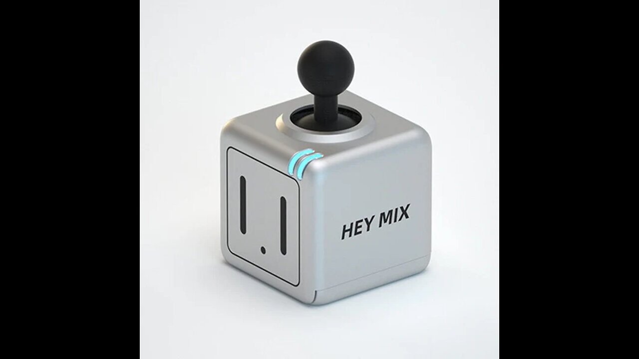 Portable Stress-relief Fidget Cube Toy with 3 Vibration Modes