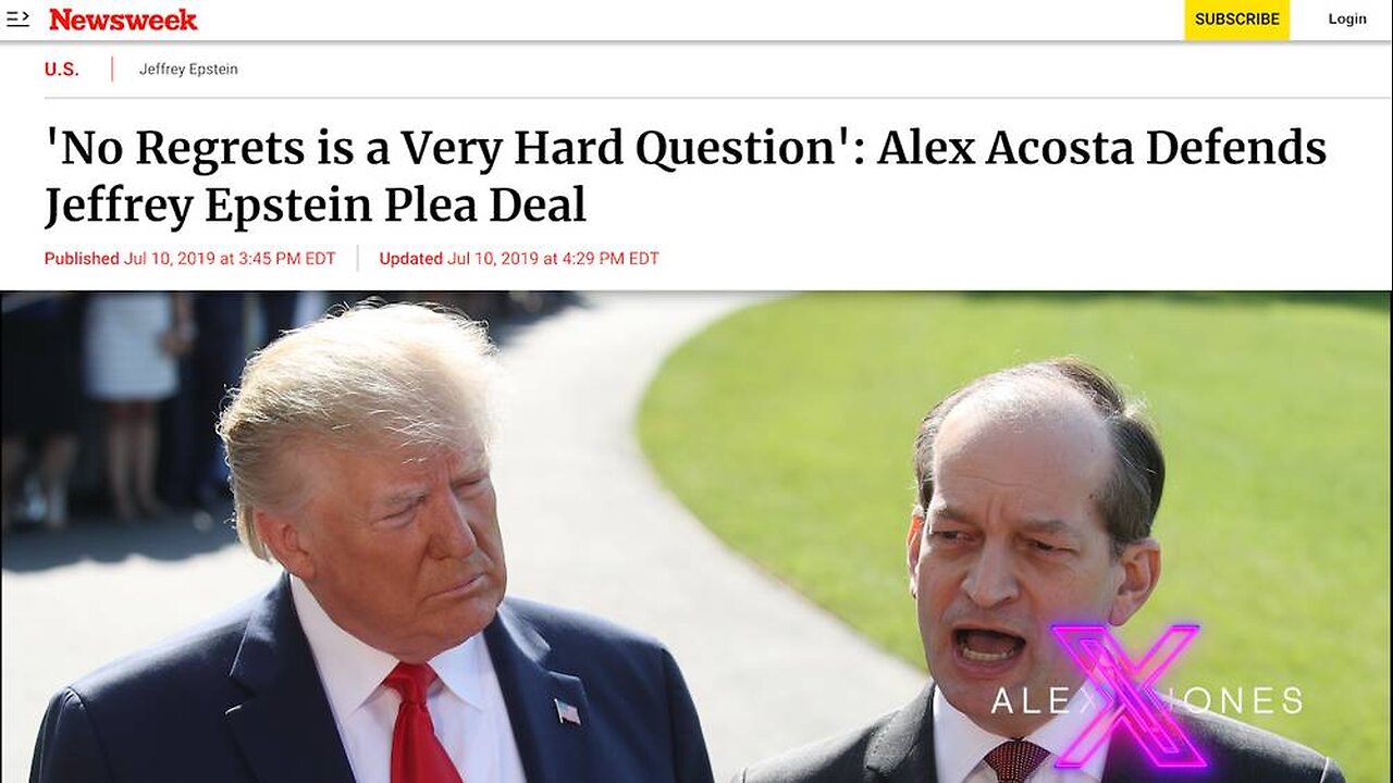 Jeffrey Epstein Worked For Western Intelligence, Says Republican US Attorney