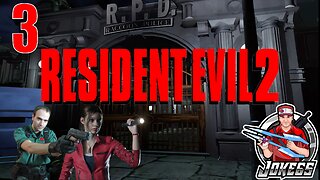 [LIVE] THE ESCAPE FROM THE RPD! | 3 | Resident Evil 2 (1998) | Claire A | Blind Playthrough