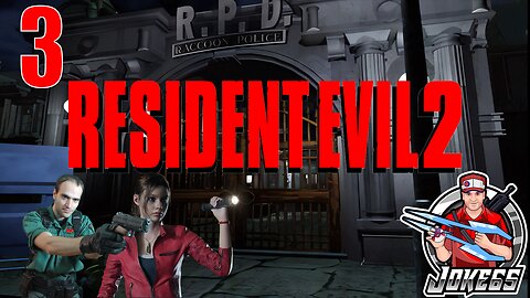 [LIVE] THE ESCAPE FROM THE RPD! | 3 | Resident Evil 2 (1998) | Claire A | Blind Playthrough