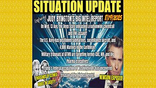 SITUATION UPDATE 8/19/25 - On Wed, 13 Aug. The Deep State Unleashed A Nationwide Chemtrail And Emf Assault