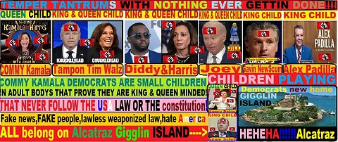 COMMY Kamala Notsy PROVEN HATE America party. FAKE NEWS, FAKE HUMANS! nothing but LIES. 2020 rigged!