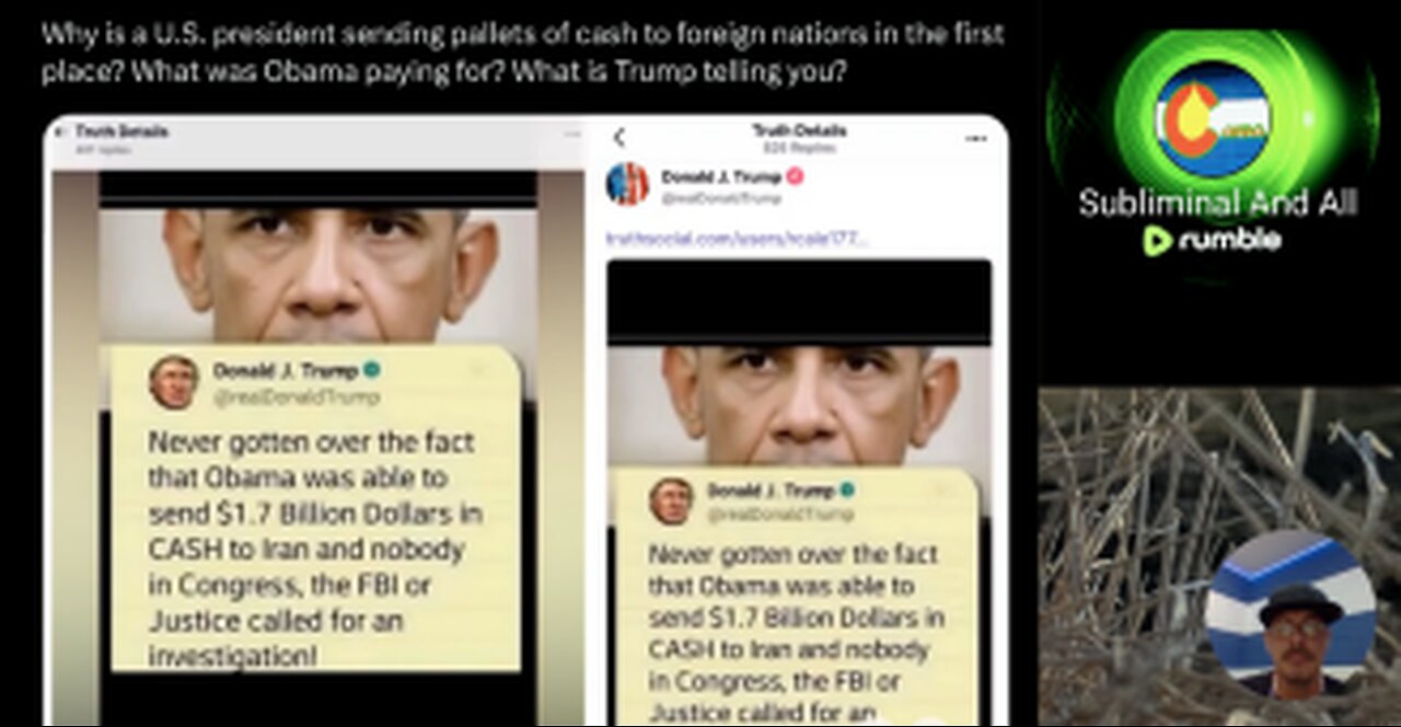 TRUMP TRUTH POSTS: OBAMA.....