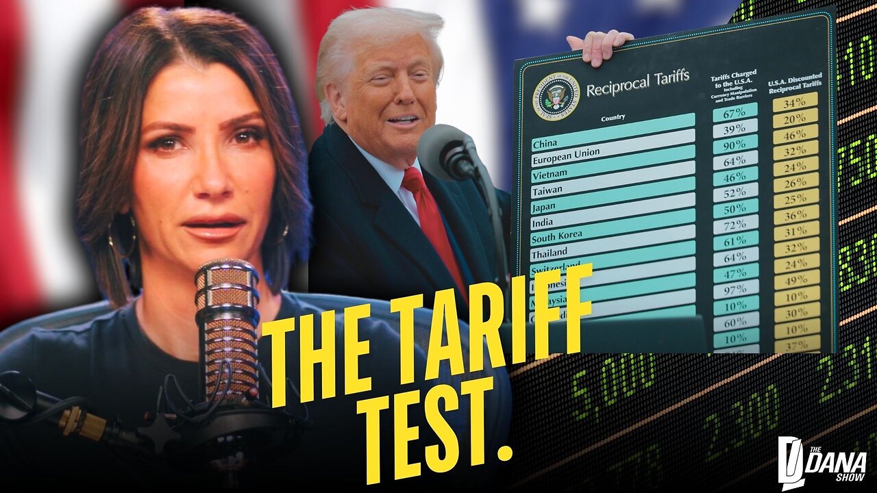 PRESIDENT TRUMP'S TARIFF ANNOUNCEMENT | The Dana Show LIVE on Rumble!