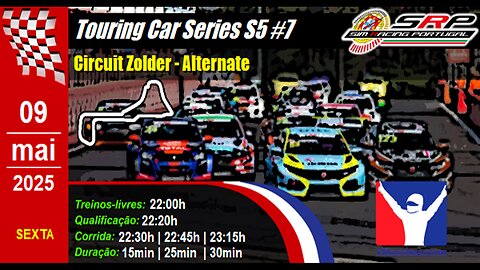 🏁 🇵🇹 [iRacing Live] 🇵🇹 Touring Car Series S5 @ Circuit Zolder - Alternate 🏁
