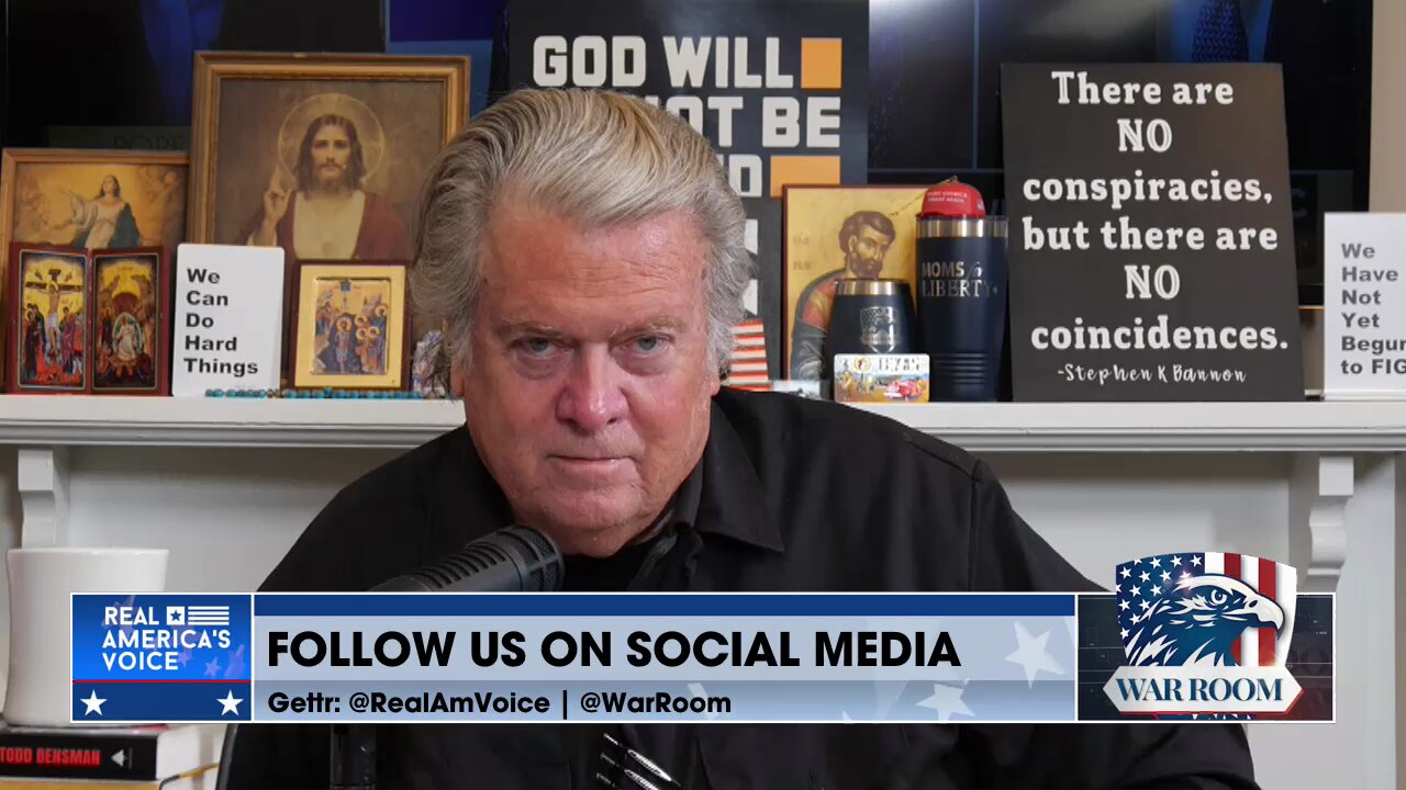 BANNON: “If We Went Back To Hemispheric Defense We’d Cut $200 Billion Out Of The Defense Budget.”