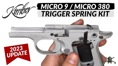 M*CARBO Kimber Micro 9/Micro 380 Trigger Spring Kit - Updated Install Video 2023