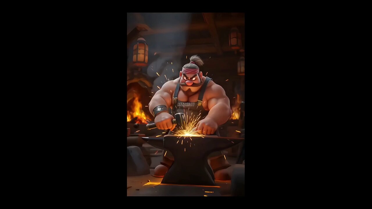 Work carefully to produce a sharp sword