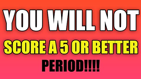 Share if you scored higher than a 5