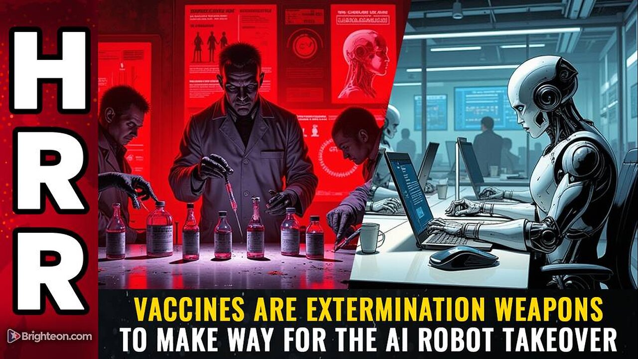 Vaccines are EXTERMINATION WEAPONS to make way for the AI robot takeover