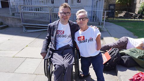 Protest Against the Assisted Dying Bill 16th May 2025: Part 6 - Simon Calvert and George
