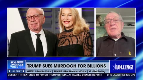 TRUMP SUES MURDOCH FOR BILLIONS OVER PUBLISHED EPSTEIN LETTER