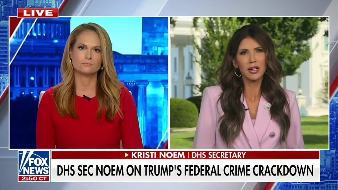 DHS Secretary Kristi Noem: DC Is Completely Different!