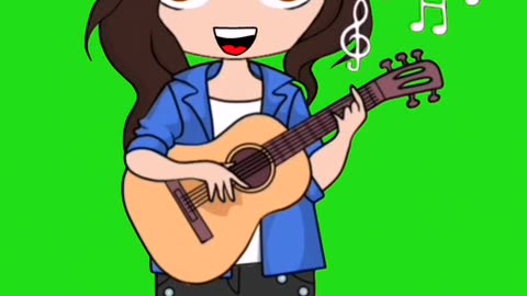 Child, guitarist, concert