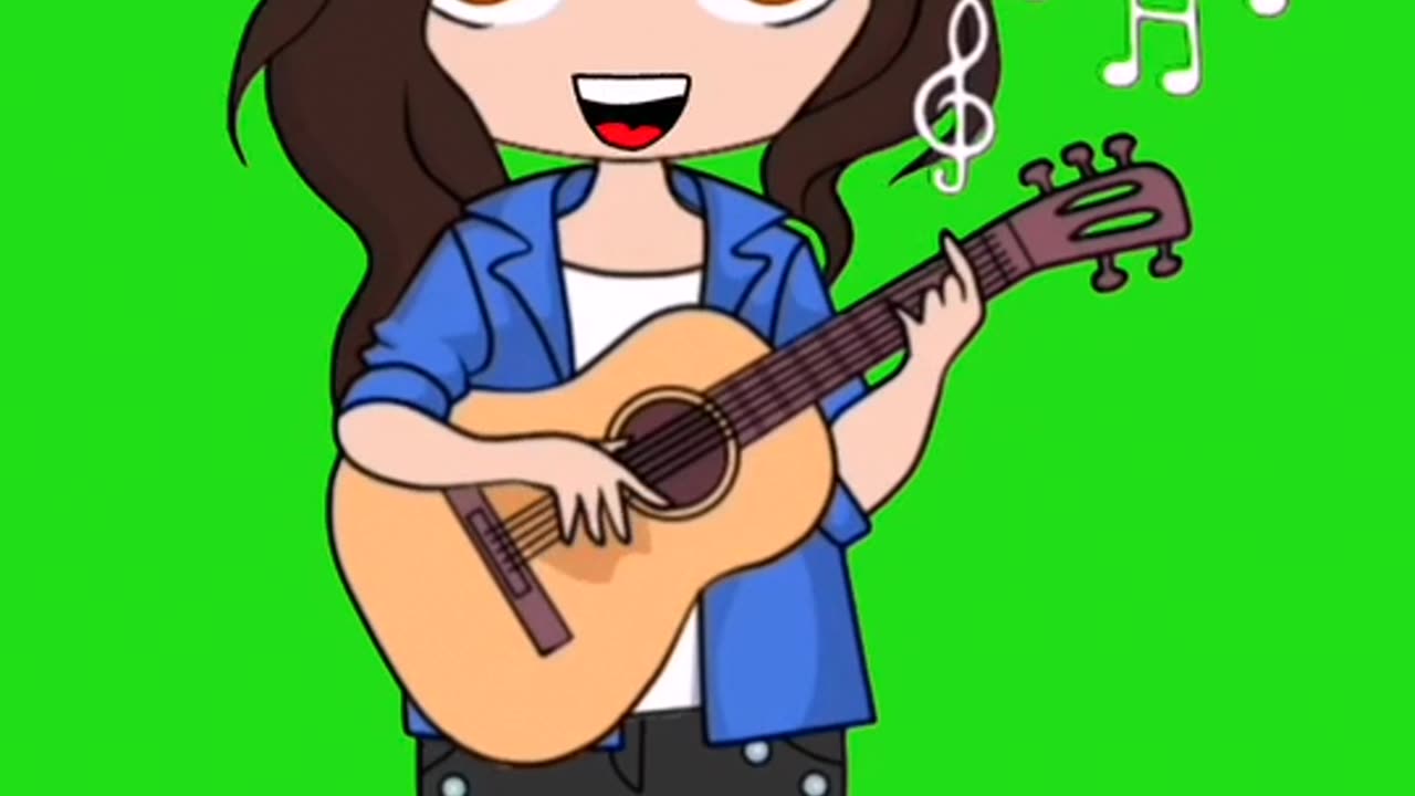 Child, guitarist, concert