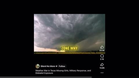 Texas floods are deep state attacks