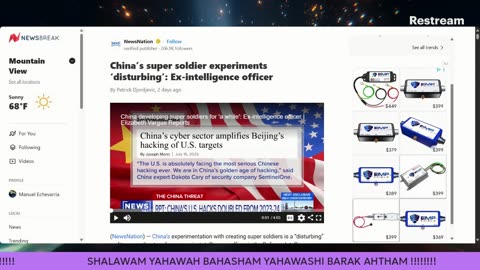 China’s super soldier experiments ‘disturbing’: #SPIRITUALPOWER #DIVINEINTERVENTION