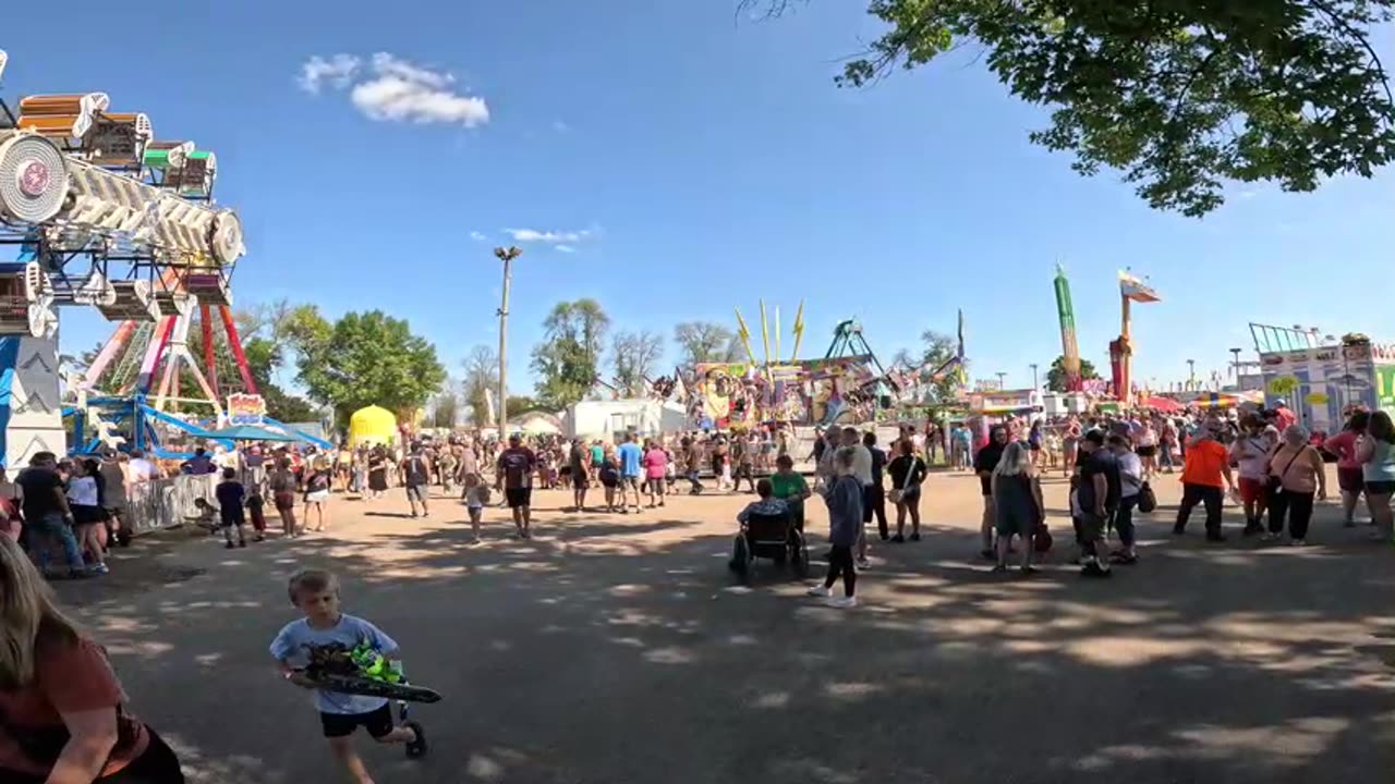 Shawano County Fair 2025 (silent video)