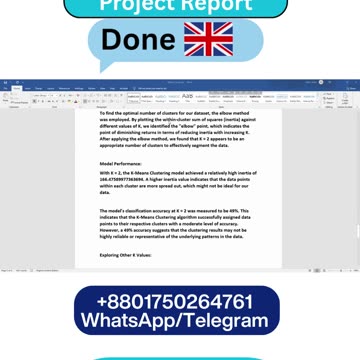 Student Work (Report)) | CO7093 Assessment Project Credit Score & Big Data |University of Leicester