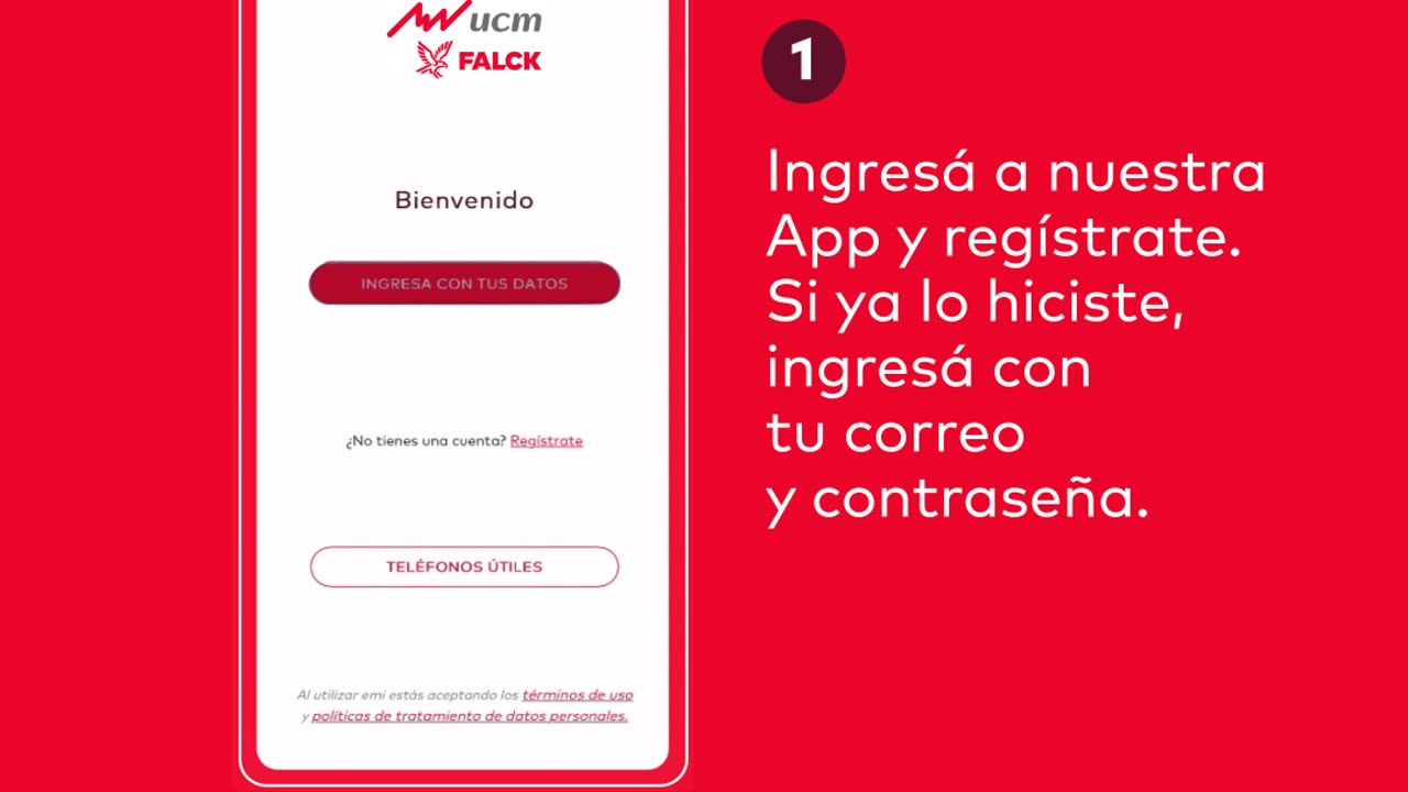 UCM - Como Utilizar la App de UCM/Falck