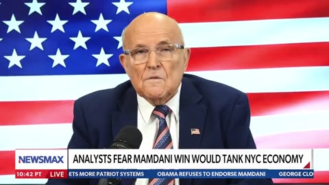 Rudy Giuliani expresses sadness over the possibility of Zohran Mamdani being elected Mayor of NYC