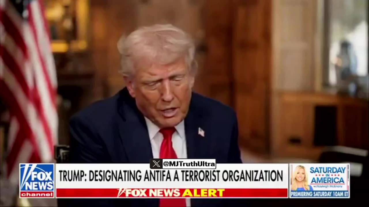 Trump - we’re about to do BIG THINGS with Antifa