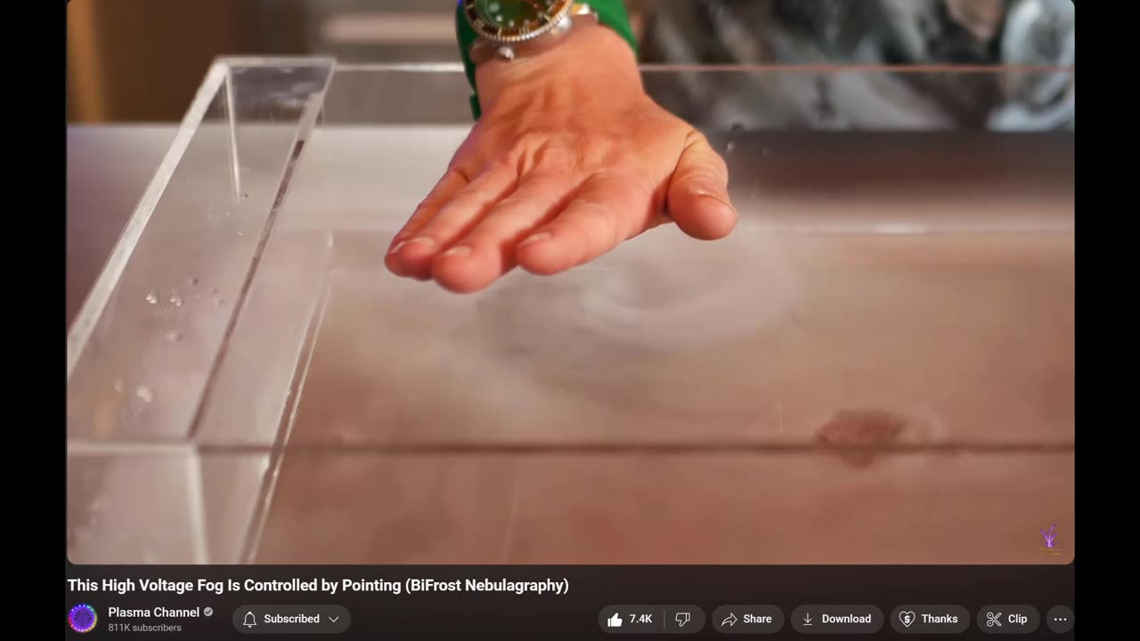 And From HIS hand Horns protrude - Plasma Horns from GOD