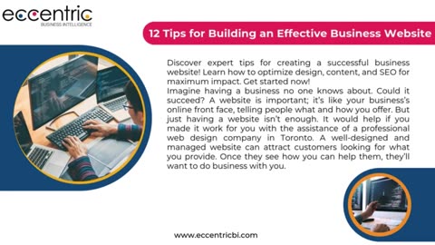 Website Design Agency Toronto - Eccentric Business Intelligence