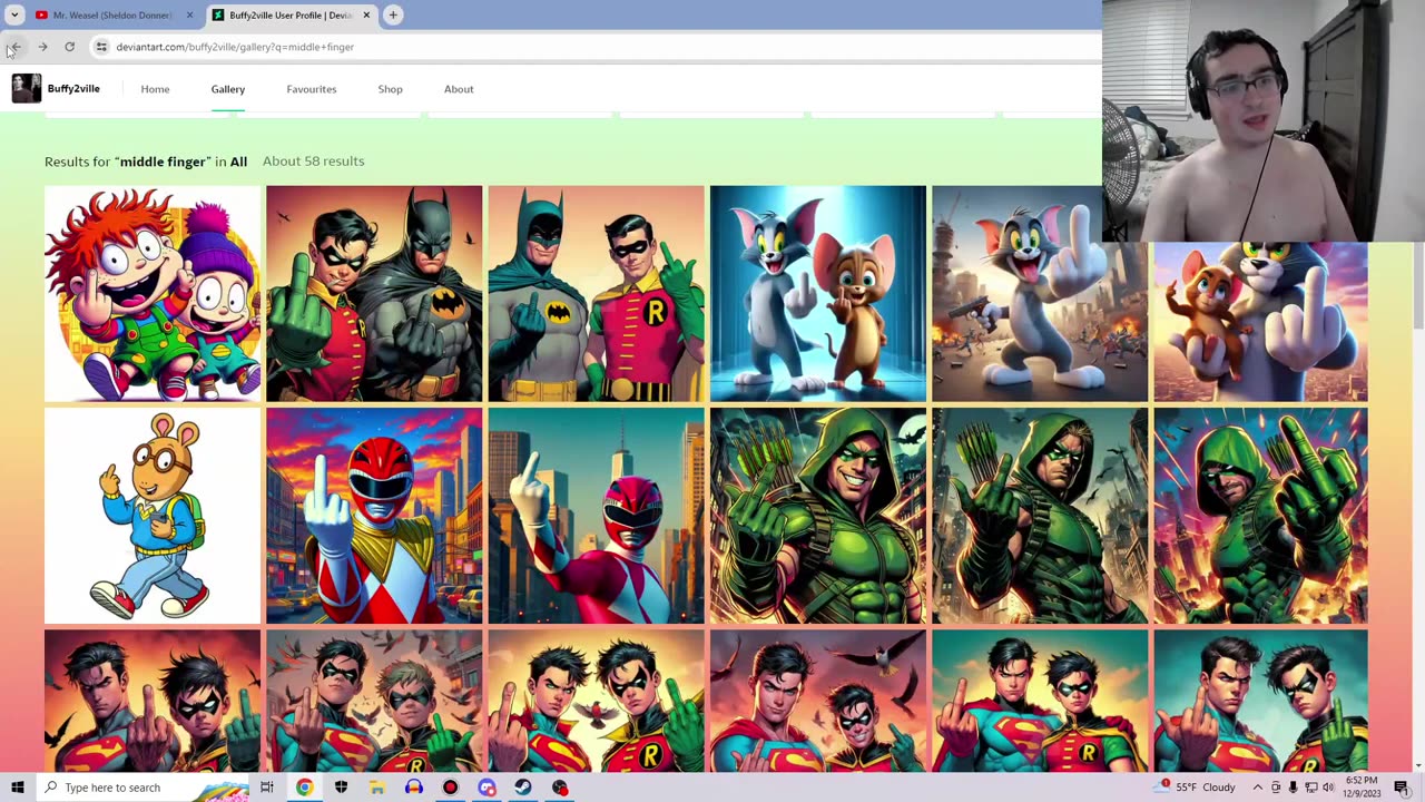 AI Art Doing Profanity LOL