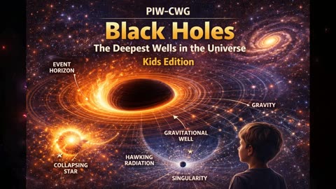 Episode 8 PIW–CWG (Kids Edition) BLACK HOLES The Deepest Wells in the Universe