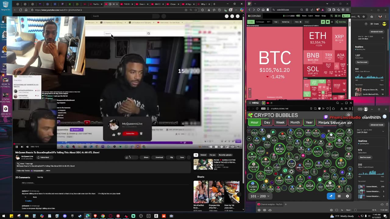 Rakai Live im stqarting over.. Uncle Eian Reacts Live