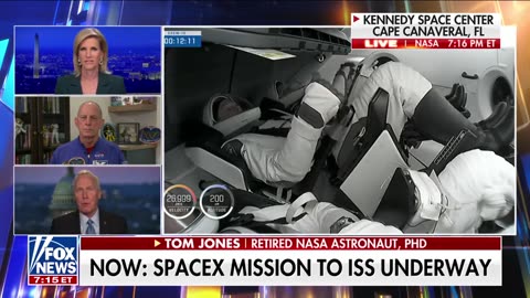 Former astronaut celebrates SpaceX’s ‘impressive technological tour de force’