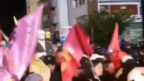 VIOLENT clashes in Germany