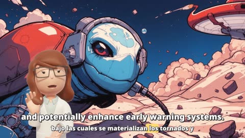 Chasing Tornadoes: The Quest for Safety – Bilingual Story with Retro Comic Style