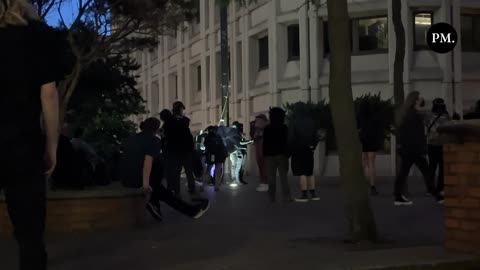 BREAKING_ Anti-ICE rioters in Seattle