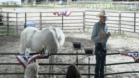 Skipper Calder & Cowboy-up Ministry bring horse training with a message at 11am.
