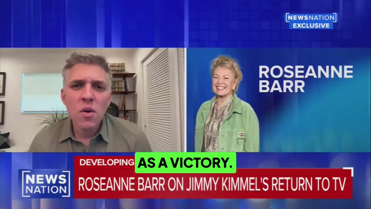 BRUTAL: Roseanne smacks down Jimmy Kimmel hard in 1 min clip