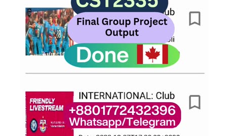 Student Work (project) | CST2335 output | Final Android App in Java | Algonquin College