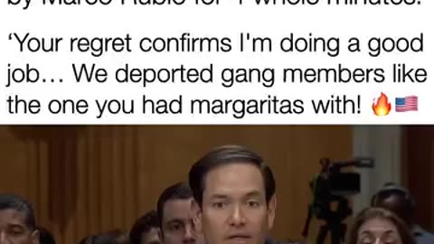 Marco Rubio is AMAZING! Watch until the end! 🔥🇺🇸